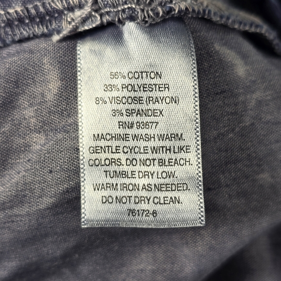 Liz Claiborne Amber Short MId-Rise Pull On Comfort Stretch Khaki Shorts Sz 4 - Picture 6 of 12